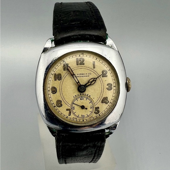 Other - Crusader Art Deco Cushion Shaped Wristwatch